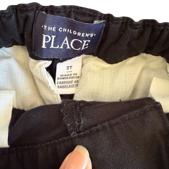 The Childrens Place Boys Black & Khaki Pants Set - Size 3T - Picture 4 of 5
